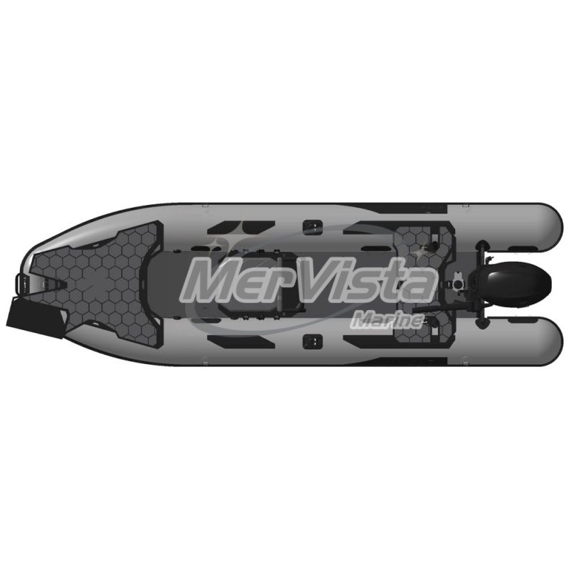 Fishing Kayak Paddle - 4m Professionelles Aufblasbares Angelboot mit Luftboden,