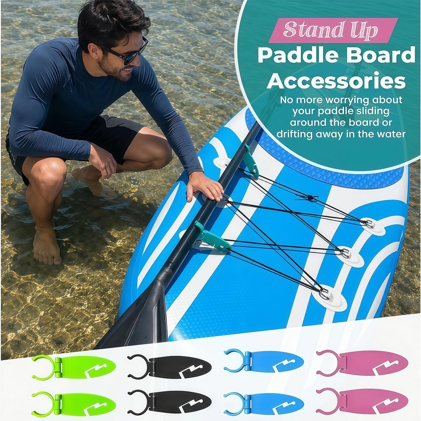 Fishing Kayak Paddle - 2 Stück Paddle-Board-Getränkehalter, rutschfeste Universalhalterung für