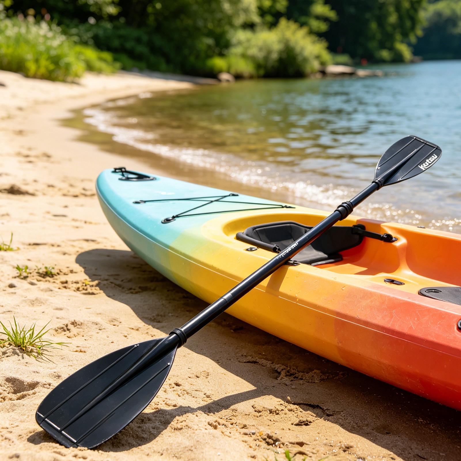 Carbonfaser-Paddel, 2-teilig,  – Fishing Kayak Paddle Bewertung und Preis