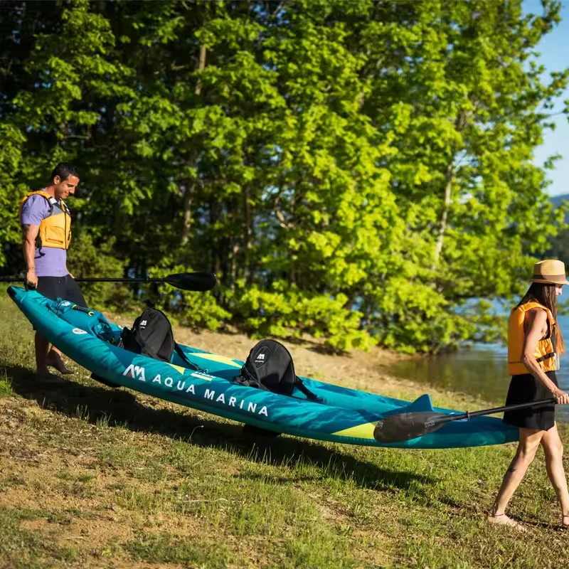 Aufblasbares Kanu-Kajak für 1- – Fishing Kayak Paddle Bewertung und Preis