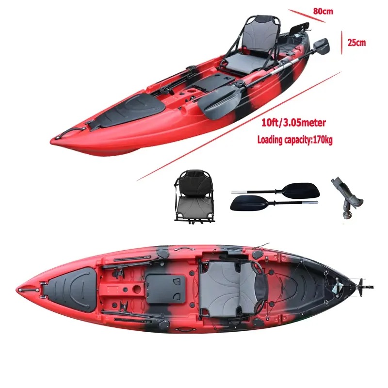 10ft Einzel-Sitz-Angelkajak mi – Fishing Kayak Paddle Bewertung und Preis